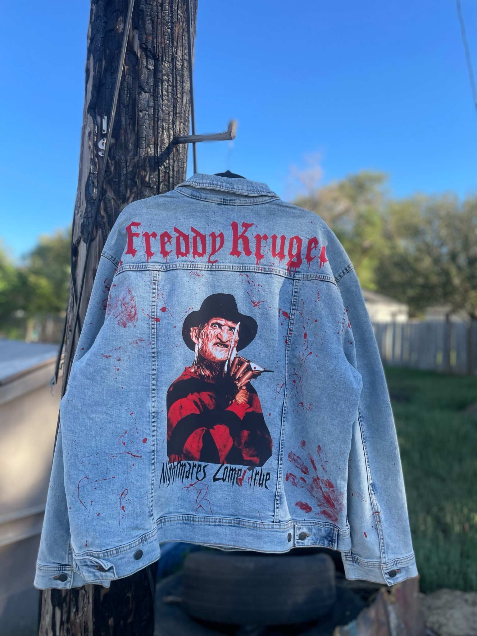 Custom Freddy Krueger Jacket
