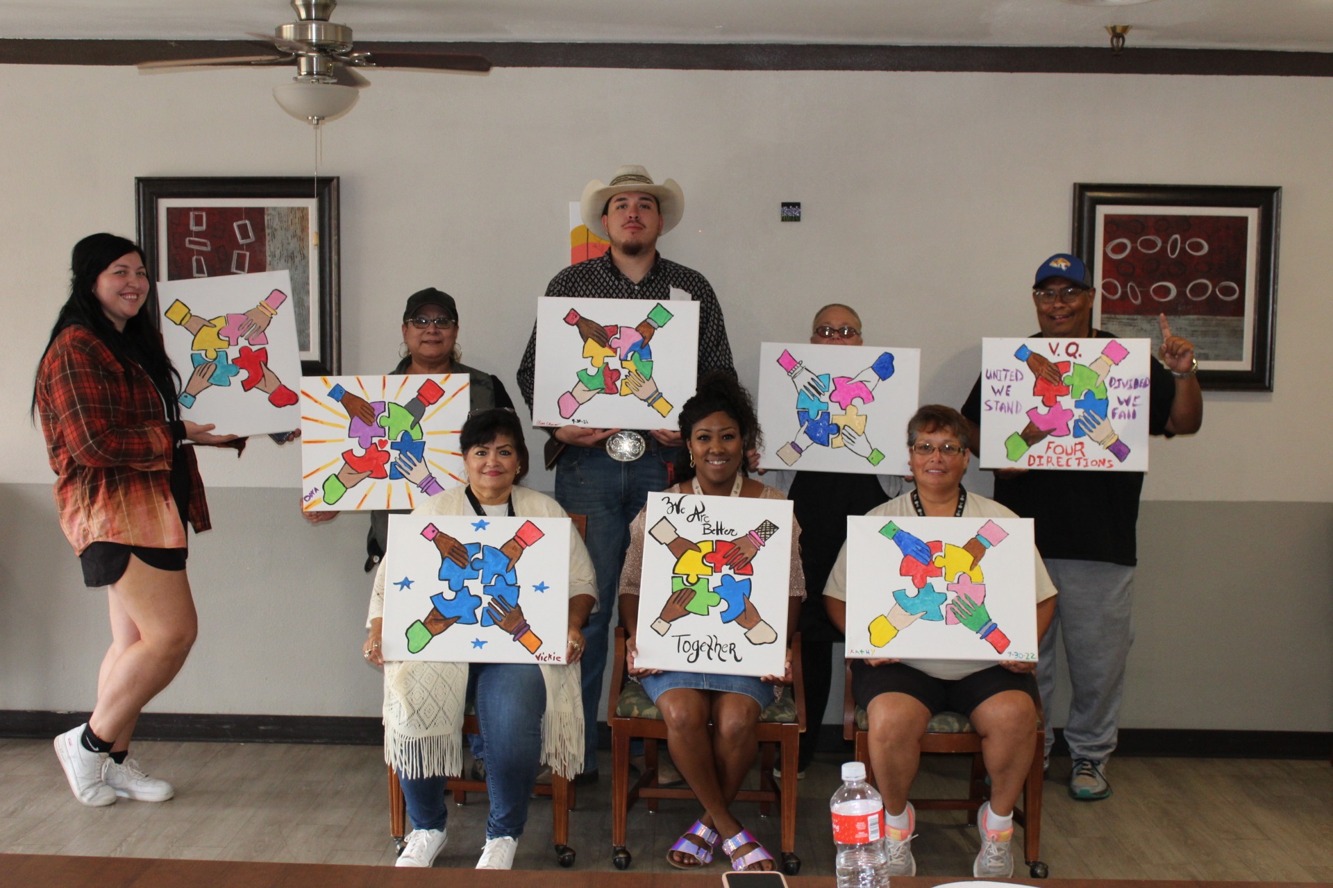 Puzzle Piece Paint Party